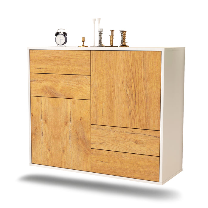 Sideboard Little Rock, Eiche, hängend (92x79x35cm)