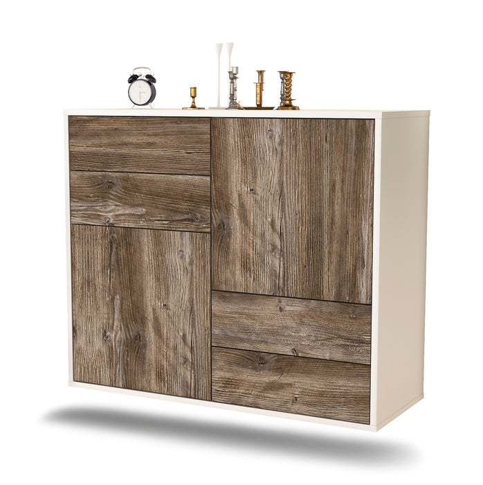 Sideboard Little Rock, Treibholz, hängend (92x79x35cm)