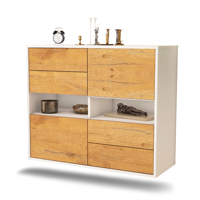 Sideboard Oxnard, Eiche, hängend (92x79x35cm)