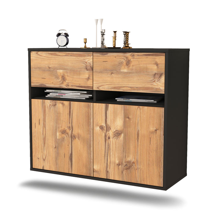 Sideboard Akron, Pinie, hängend (92x79x35cm)