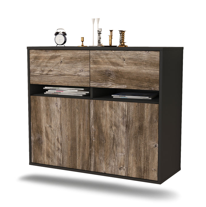 Sideboard Akron, Treibholz, hängend (92x79x35cm)