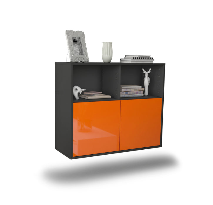 Sideboard Rochester, Orange, hängend (92x79x35cm)