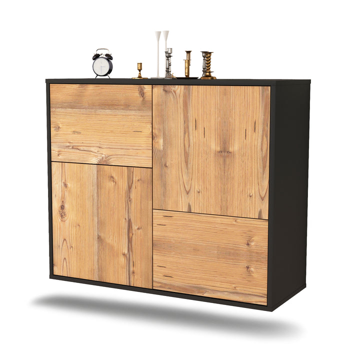 Sideboard Fremont, Pinie, hängend (92x79x35cm)