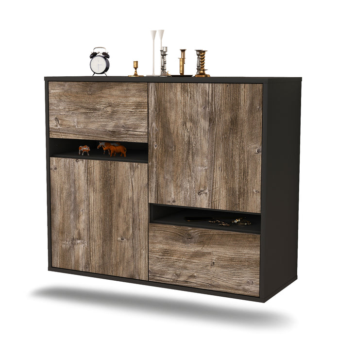 Sideboard Irvine, Treibholz, hängend (92x79x35cm)