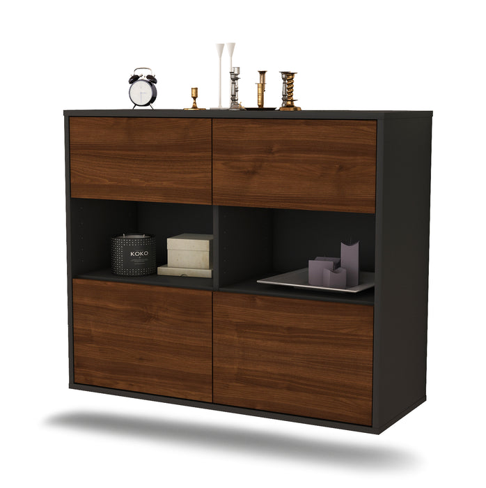 Sideboard Richmond, Walnuss, hängend (92x79x35cm)