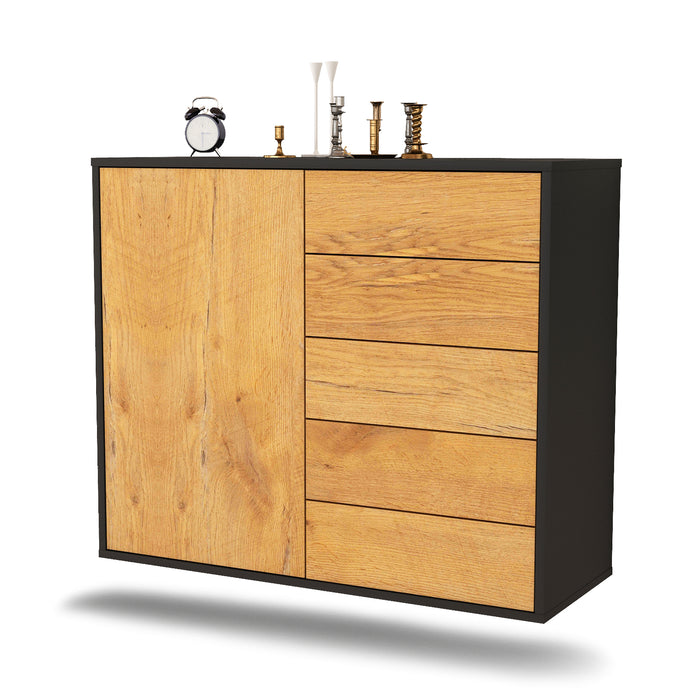 Sideboard Yonkers, Eiche, hängend (92x79x35cm)