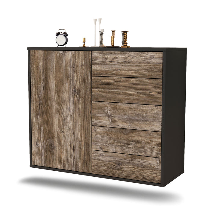 Sideboard Yonkers, Treibholz, hängend (92x79x35cm)