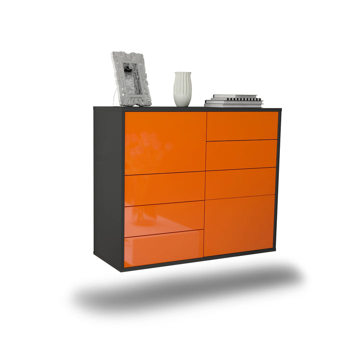 Sideboard Paradise, Orange, hängend (92x79x35cm)