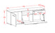 Lowboard Amila, Rost Maß (136x49x35cm) - Dekati GmbH