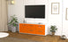 Lowboard Aloisia, Orange Front ( 136x49x35cm) - Dekati GmbH