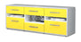 Lowboard Annamaria, Gelb Seite ( 136x49x35cm) - Dekati GmbH