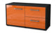 Lowboard stehend mit Griffen Adria, Orange Seite ( 92x49x35cm) - Dekati GmbH