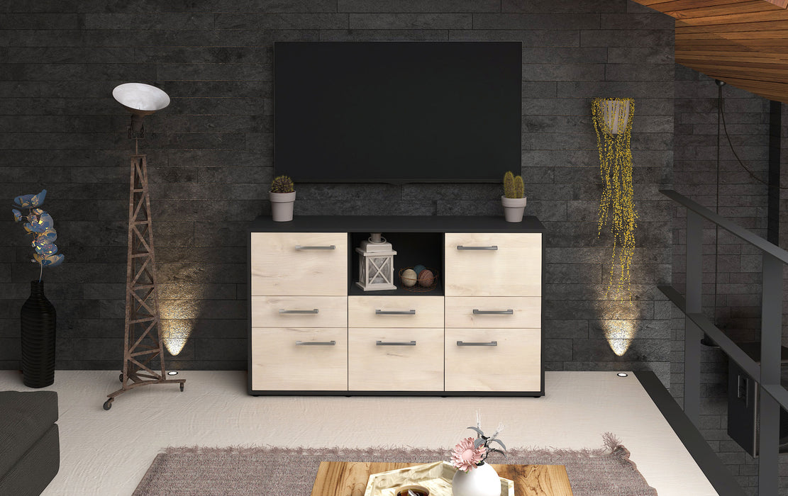 Sideboard Dominika, Zeder Studio (136x79x35cm) - Dekati GmbH