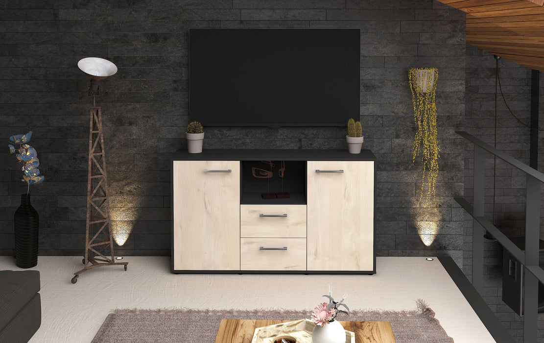 Sideboard Donika, Zeder Studio (136x79x35cm) - Dekati GmbH