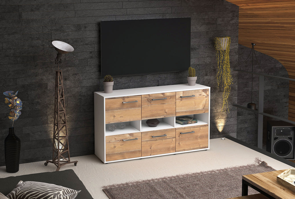 Sideboard Diletta, Pinie Front ( 136x79x35cm) - Dekati GmbH