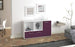 Sideboard Dolcia, Lila Front ( 136x79x35cm) - Dekati GmbH