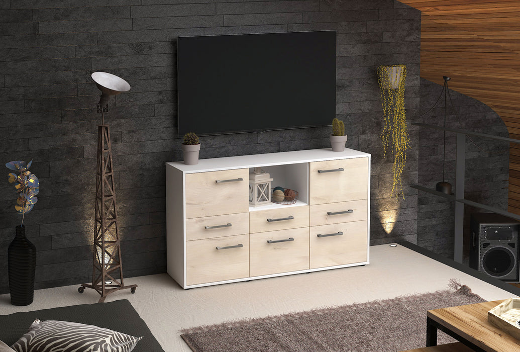 Sideboard Dominika, Zeder Front ( 136x79x35cm) - Dekati GmbH