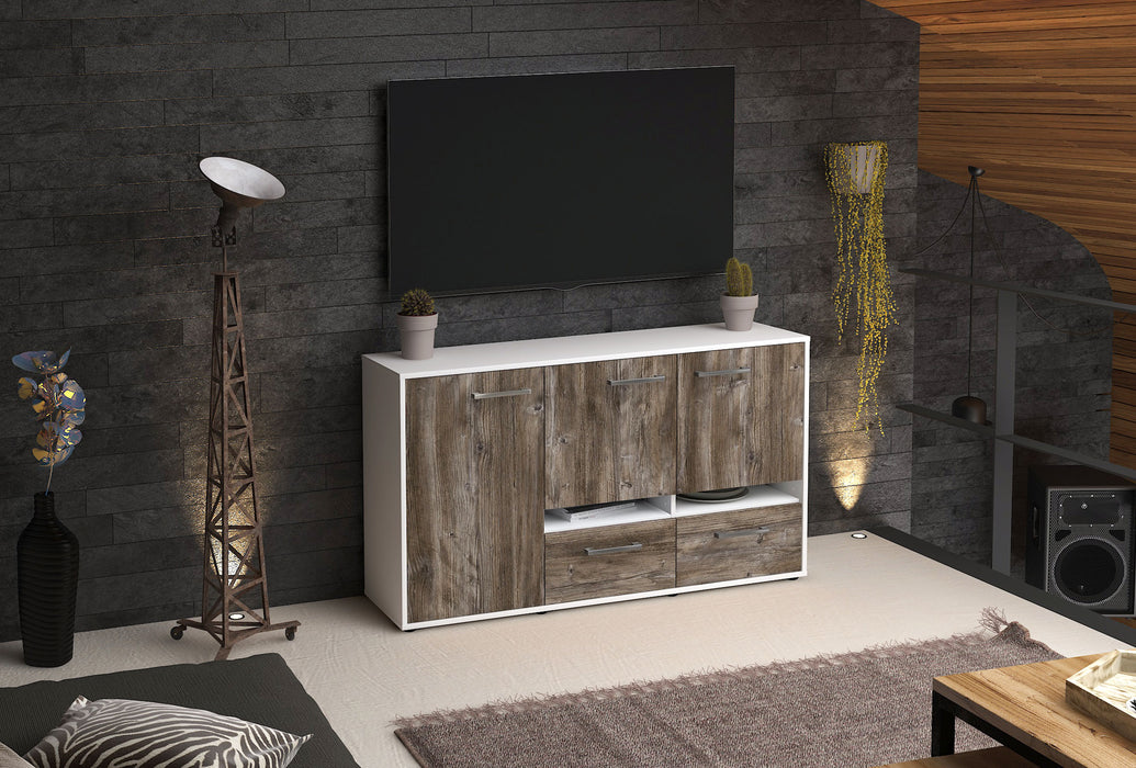 Sideboard Ebe, Treibholz Front ( 136x79x35cm) - Dekati GmbH