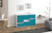 Sideboard Egizia, Tuerkis Front ( 136x79x35cm) - Dekati GmbH