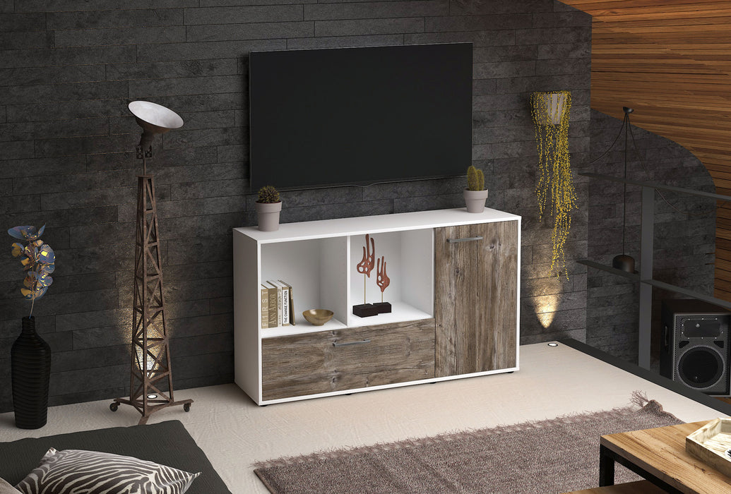 Sideboard Ela, Treibholz Front ( 136x79x35cm) - Dekati GmbH