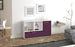 Sideboard Ela, Lila Front ( 136x79x35cm) - Dekati GmbH