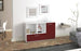 Sideboard Ela, Bordeaux Front ( 136x79x35cm) - Dekati GmbH