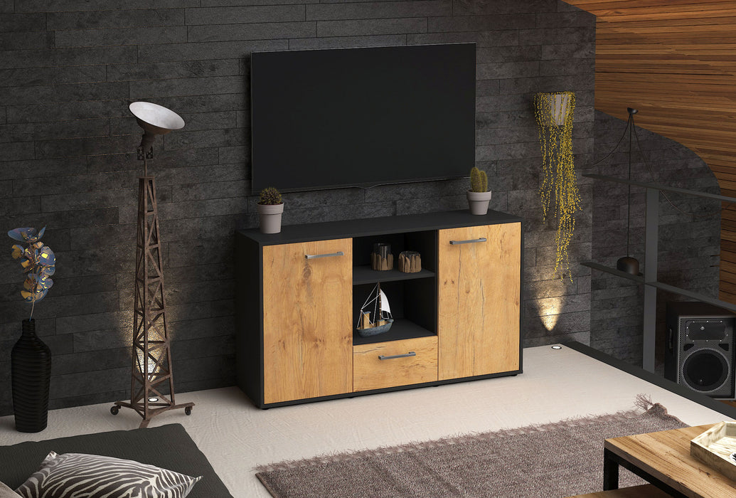 Sideboard Desideria, Eiche Front (136x79x35cm) - Dekati GmbH