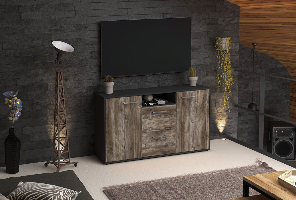 Sideboard Dimphi, Treibholz Front (136x79x35cm) - Dekati GmbH