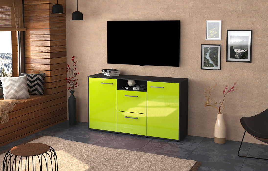 Sideboard Dimphi, Gruen Front (136x79x35cm) - Dekati GmbH