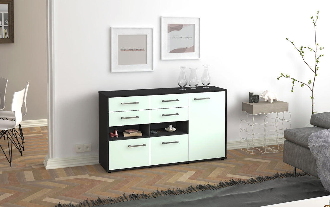 Sideboard Domi, Mint Front (136x79x35cm) - Dekati GmbH