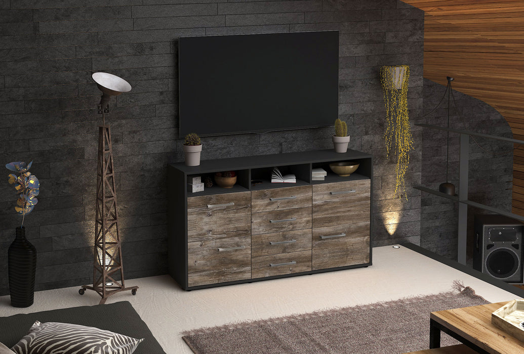 Sideboard Donabella, Treibholz Front (136x79x35cm) - Dekati GmbH