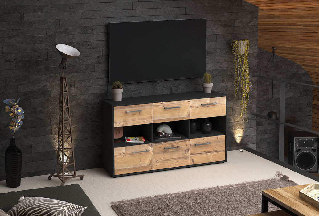 Sideboard Dorett, Pinie Front (136x79x35cm) - Dekati GmbH