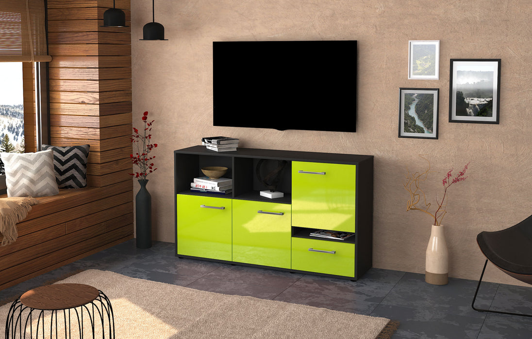 Sideboard EDA, Gruen Front (136x79x35cm) - Dekati GmbH