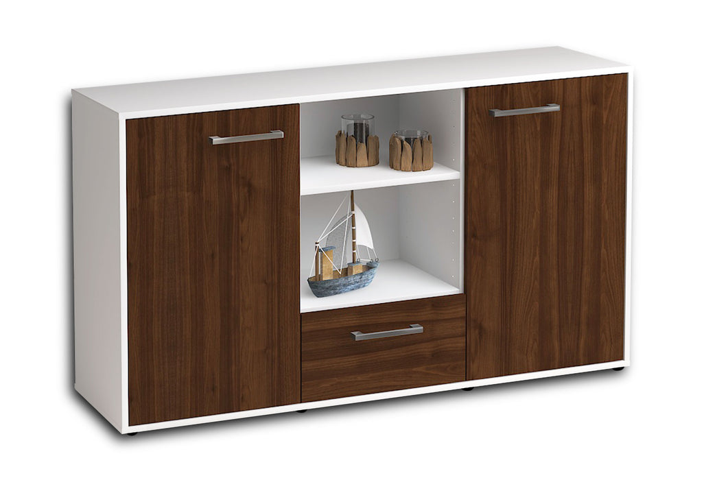 Sideboard Desideria, Walnuss Seite ( 136x79x35cm) - Dekati GmbH