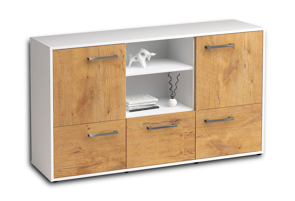 Sideboard Diellza, Eiche Seite ( 136x79x35cm) - Dekati GmbH