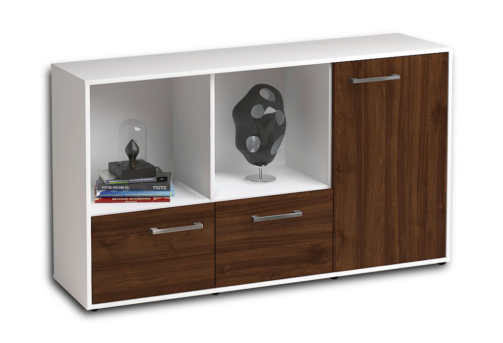 Sideboard Dolcia, Walnuss Seite ( 136x79x35cm) - Dekati GmbH