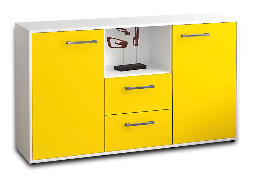 Sideboard Donika, Gelb Seite ( 136x79x35cm) - Dekati GmbH