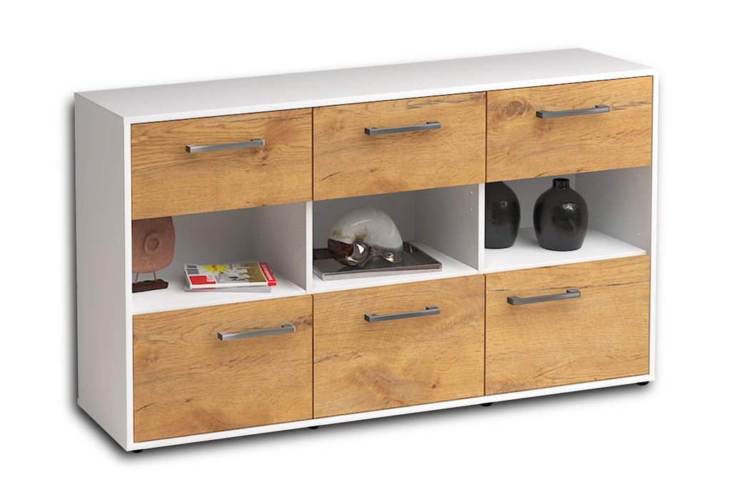 Sideboard Dorett, Eiche Seite ( 136x79x35cm) - Dekati GmbH