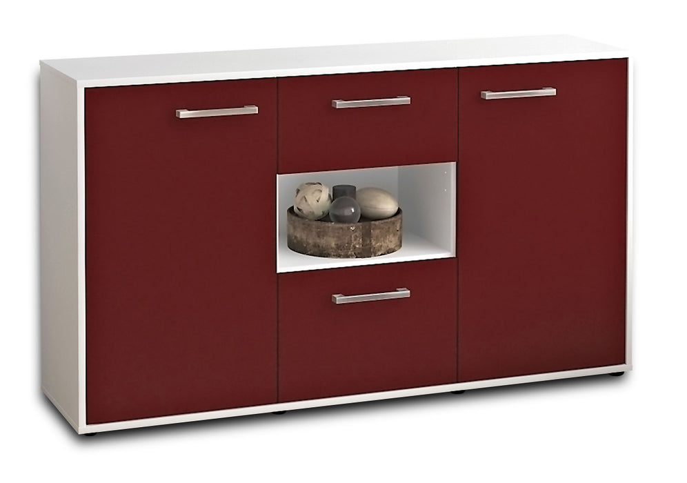 Sideboard Doriana, Bordeaux Seite ( 136x79x35cm) - Dekati GmbH