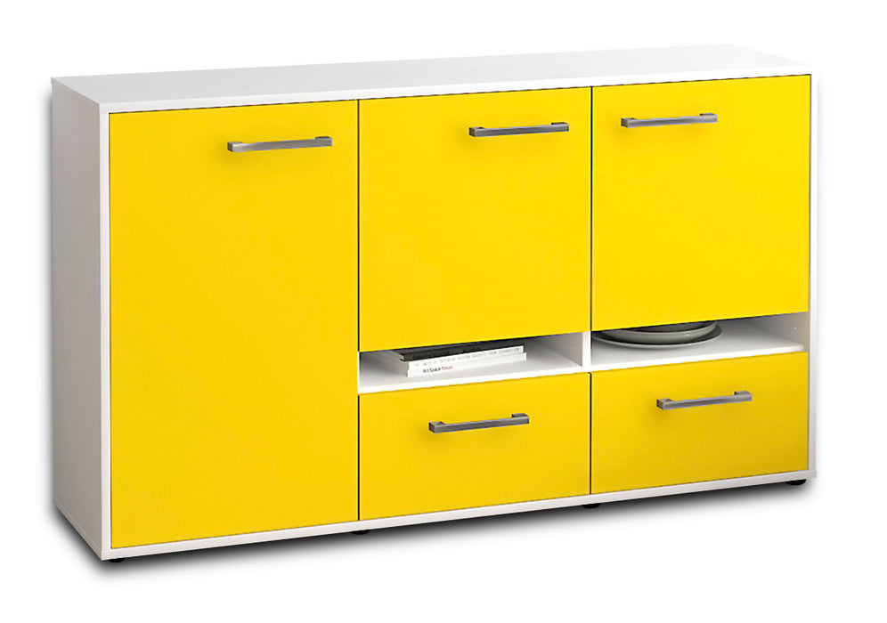 Sideboard Ebe, Gelb Seite ( 136x79x35cm) - Dekati GmbH