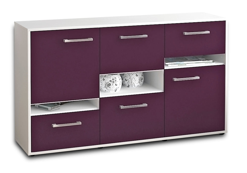 Sideboard Egizia, Lila Seite ( 136x79x35cm) - Dekati GmbH