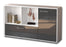 Sideboard Ela, Grau Seite ( 136x79x35cm) - Dekati GmbH