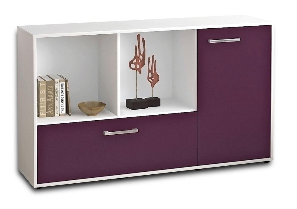 Sideboard Ela, Lila Seite ( 136x79x35cm) - Dekati GmbH