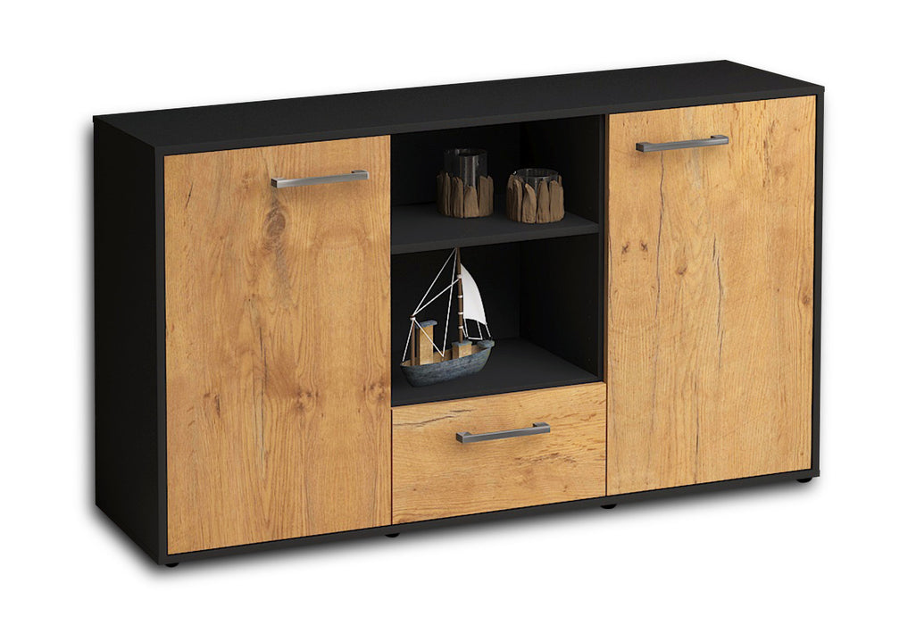 Sideboard Desideria, Eiche Seite (136x79x35cm) - Dekati GmbH