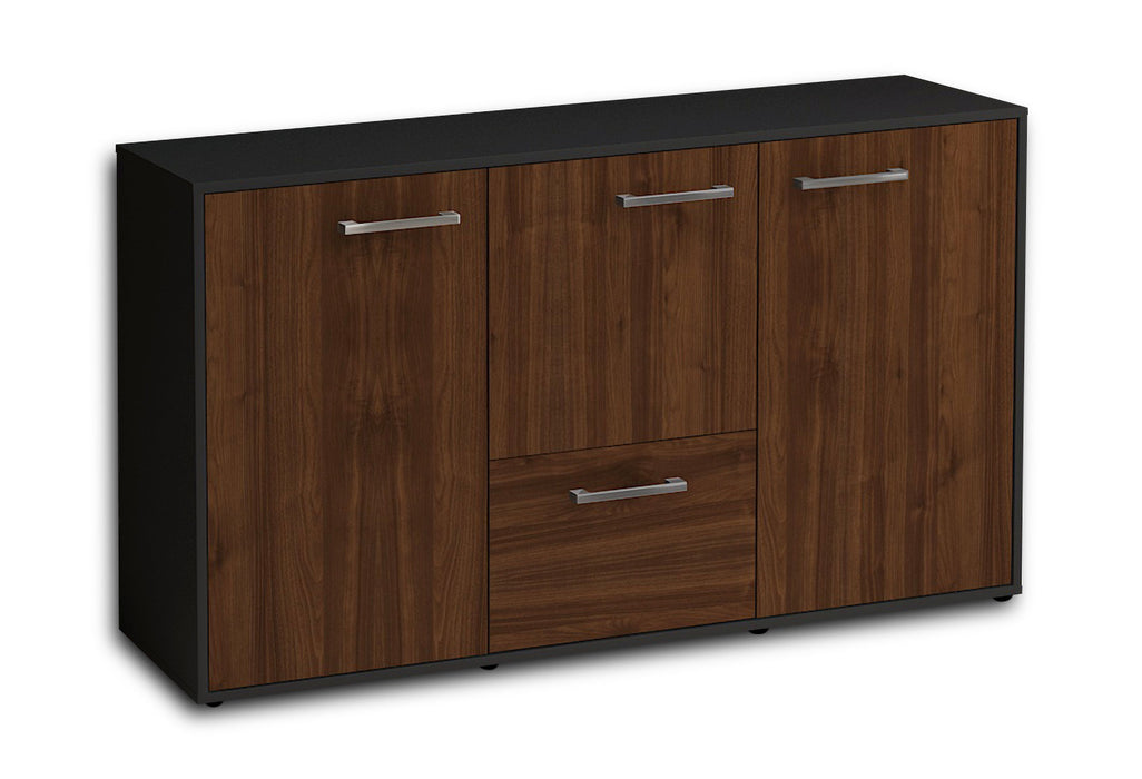 Sideboard Diana, Walnuss Seite (136x79x35cm) - Dekati GmbH