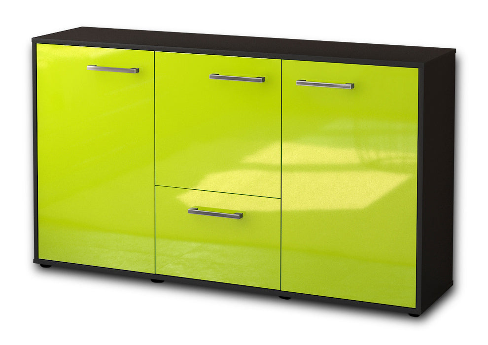 Sideboard Diana, Gruen Seite (136x79x35cm) - Dekati GmbH