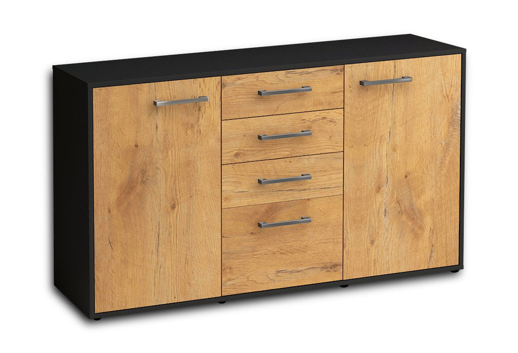 Sideboard Donatella, Eiche Seite (136x79x35cm) - Dekati GmbH