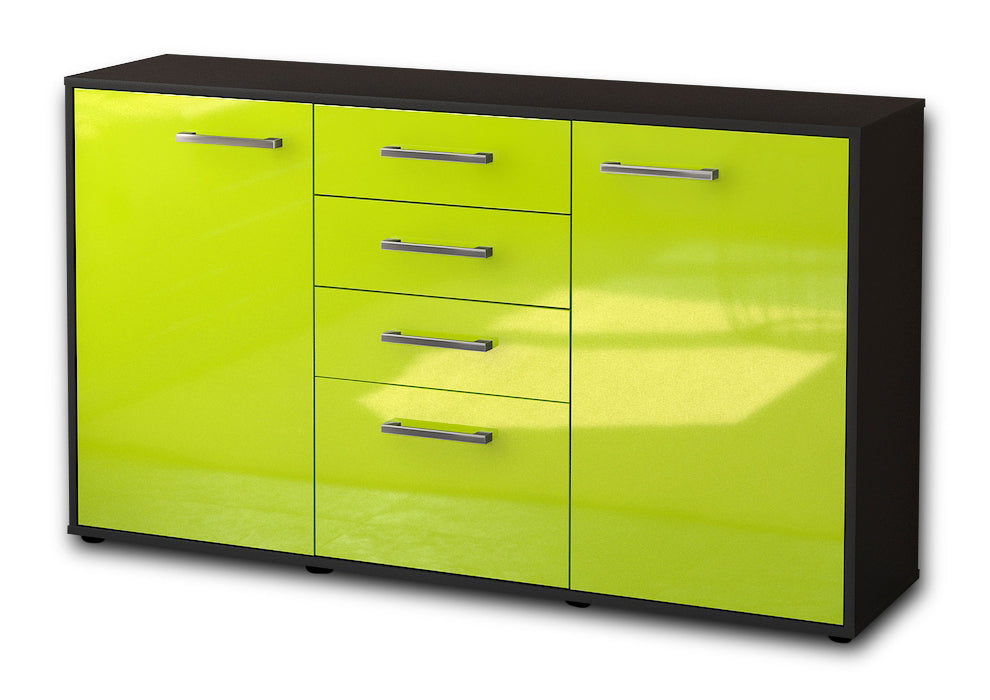 Sideboard Donatella, Gruen Seite (136x79x35cm) - Dekati GmbH