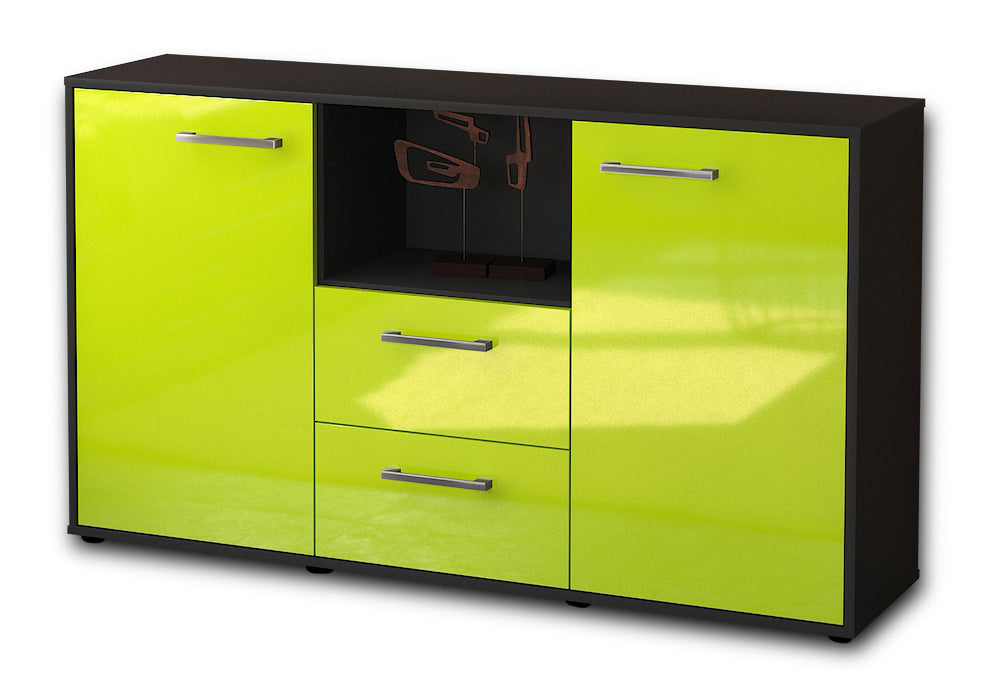 Sideboard Donika, Gruen Seite (136x79x35cm) - Dekati GmbH