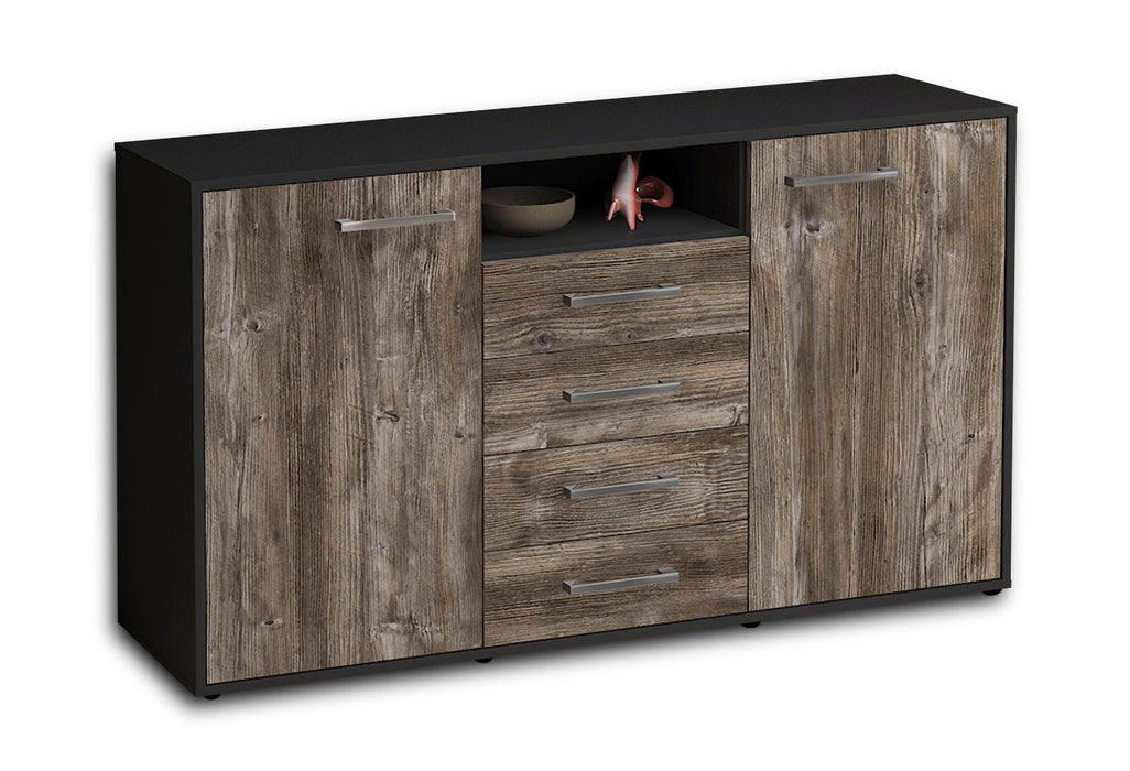 Sideboard Donnice, Treibholz Seite (136x79x35cm) - Dekati GmbH